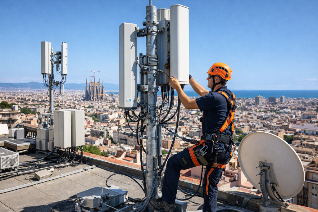 instalacion-antena-telecomunicaciones-barcelona