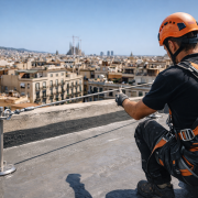 linea-de-vida-edificio-barcelona-instalacion
